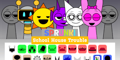 Sprunki School House Trouble