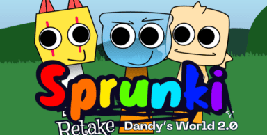 Sprunki Retake: Dandy’s World 2.0