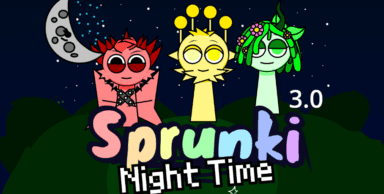 Sprunki Night Time 3.0