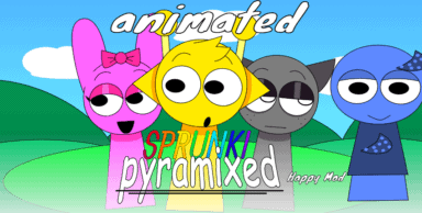 Sprunki Pyramixed: Animated Happy Mod