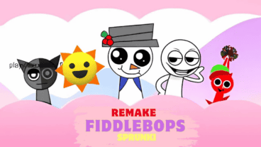 Jouez au jeu Sprunki Fiddlebops Remake en ligne.