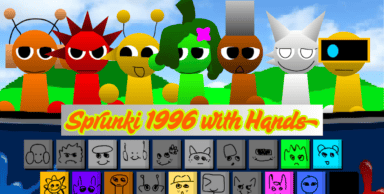 Sprunki 1996 But with Hands