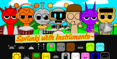 Sprunki but with Instruments