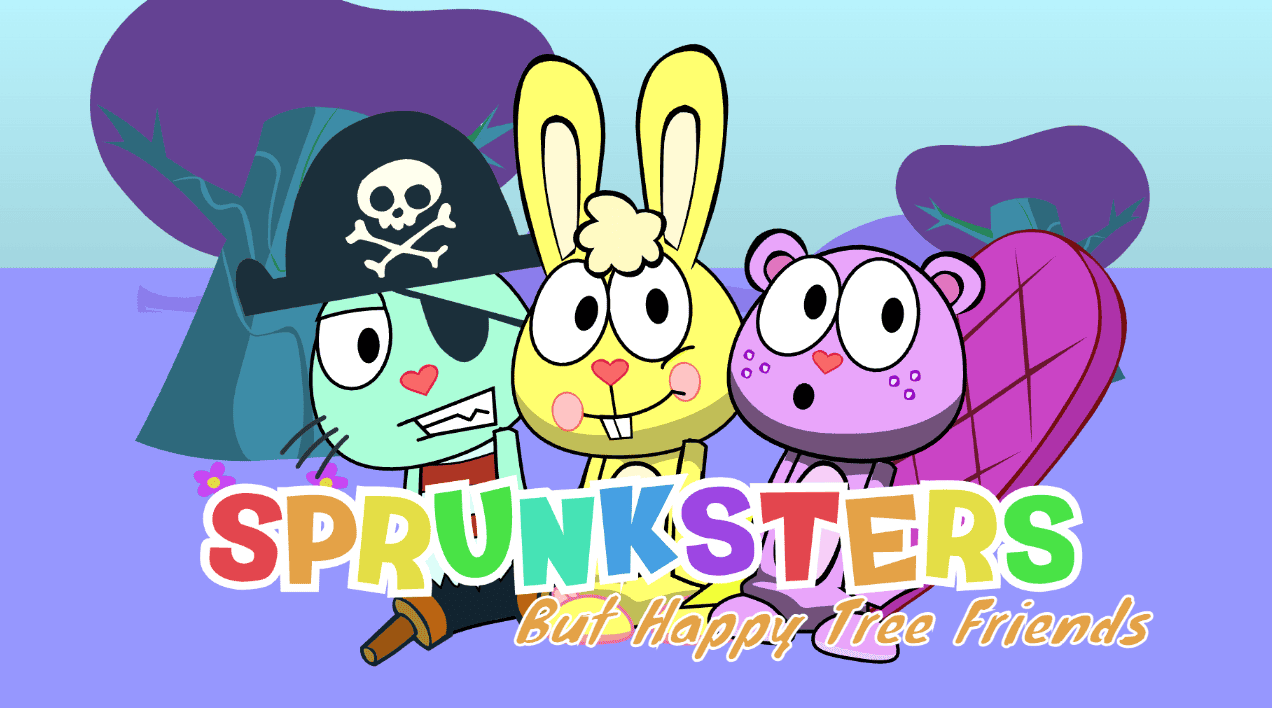 Sprunksters but Happy Tree Friends - Play On Sprunkin!