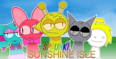 Sprunki Sunshine Isle