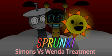 Sprunki But Wenda vs Simon Treatment