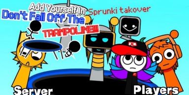 Sprunki – Don’t Fall Off The Trampoline