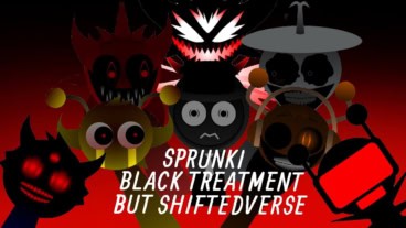 Sprunki Black Treatment But Shiftedverse